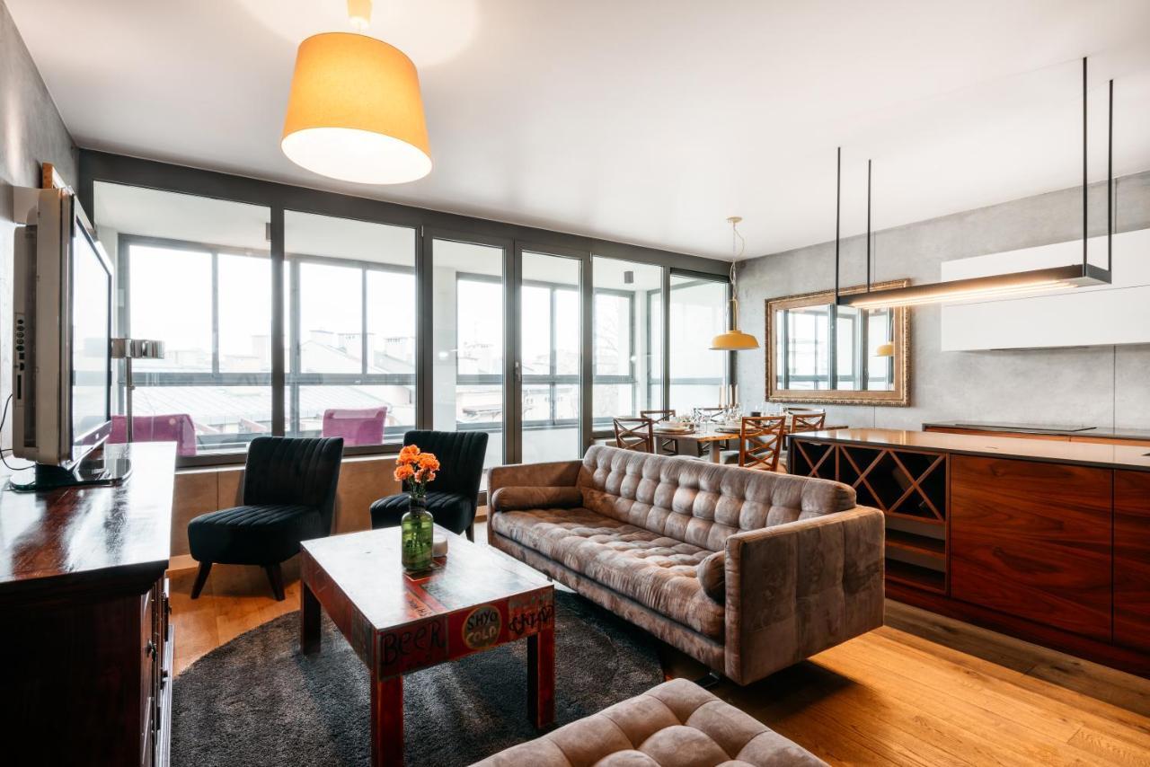 Penthouse Harmonica - Loftaffair Lägenhet Kraków Exteriör bild